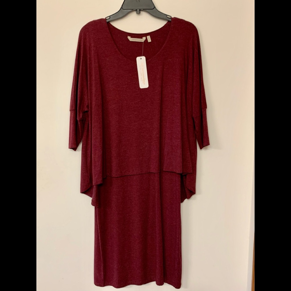 Beautiful wine colored dress fromSoft Surroundings